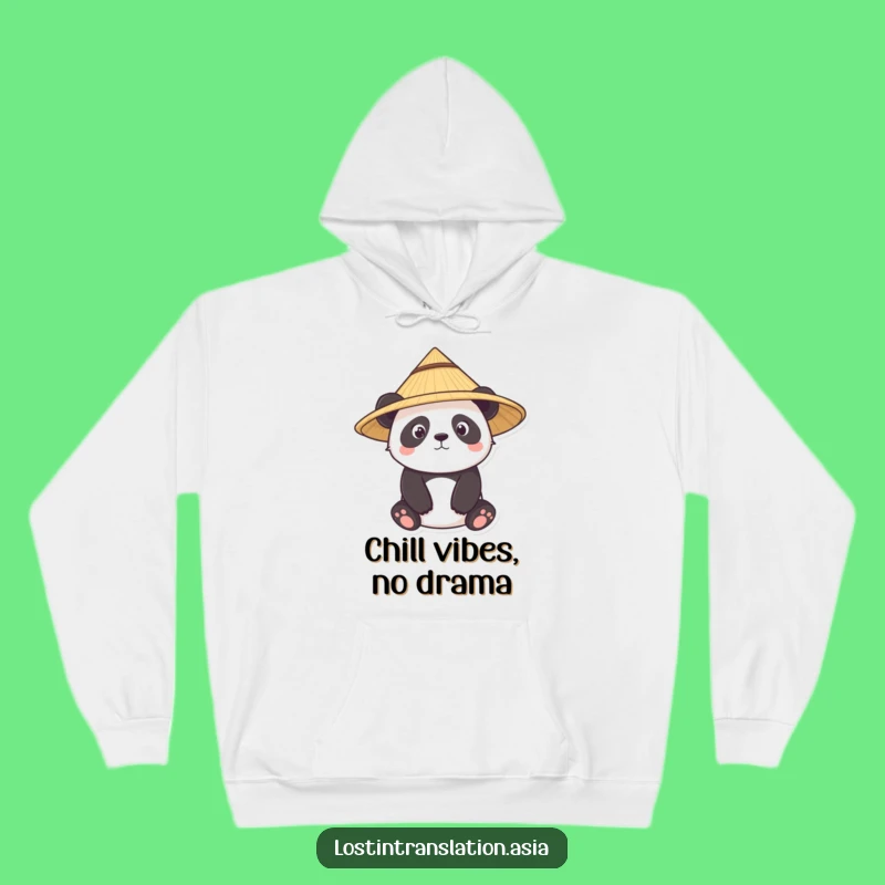 Cozy Funny Panda Hoodie - Embrace Curious Comfort!