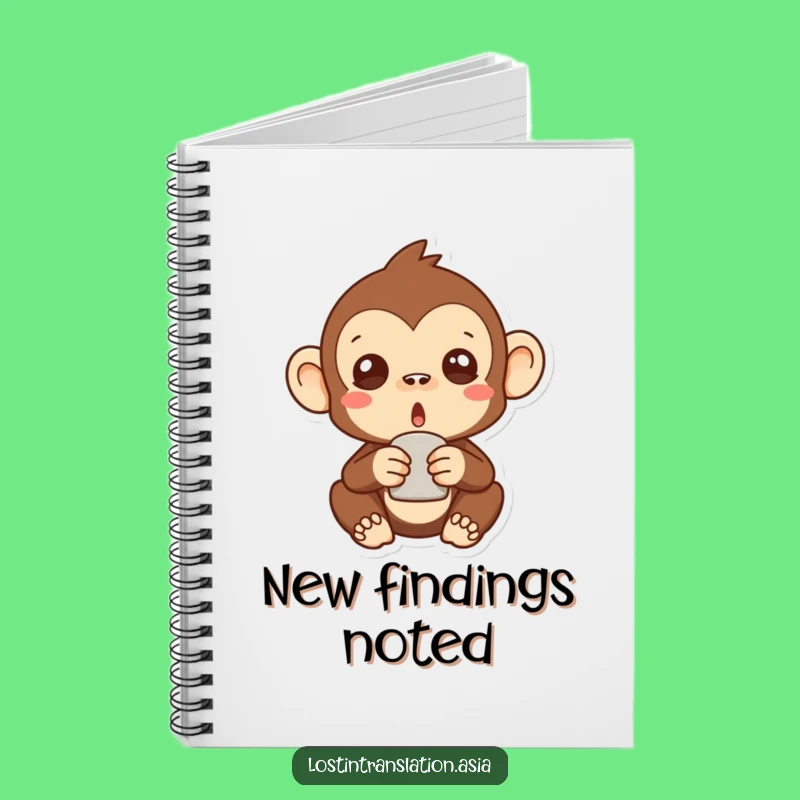 Funny Surprised Monkey Notebook: Jot Down Ideas with this Hilarious Primate Journal!